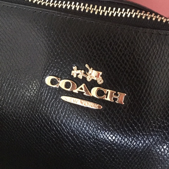 ☘️✅FINAL PRICE☘️✅COACH AVA BLACK SHOULDER BAG - Picture 8 of 16